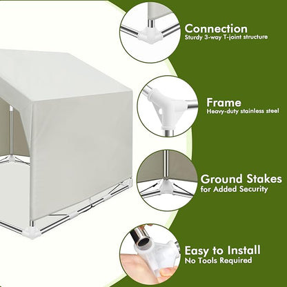 Outdoor Large Pet Shade Shelter Tent - Image 4