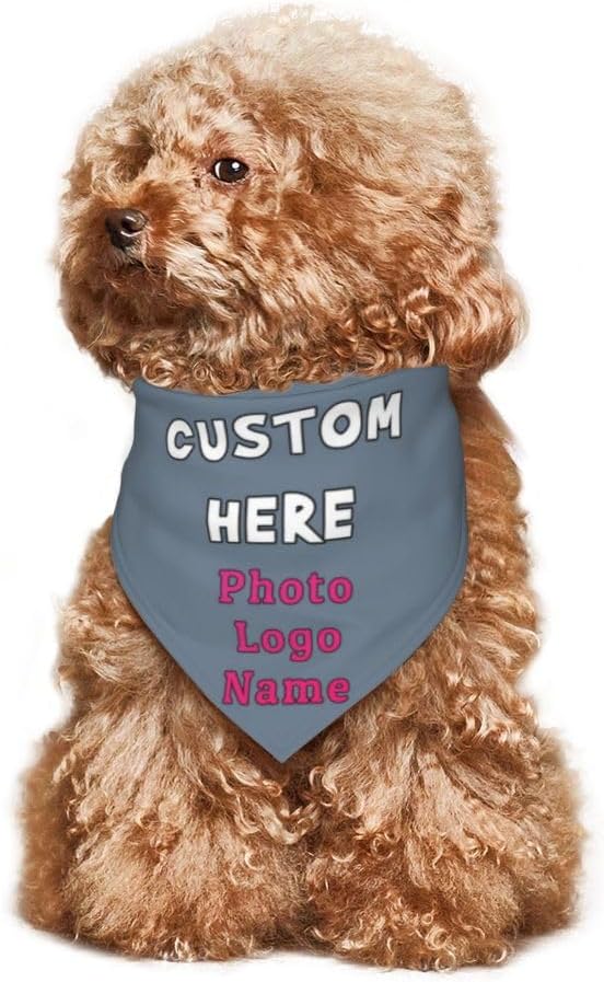 Custom Pet Scarf Dog Bandana - Image 6