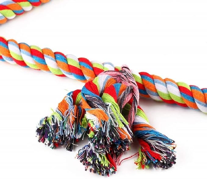 Spoiled Pet® Large Triangle Bird Rope Swing Perch - Image 5