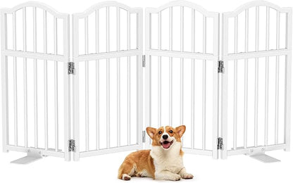 Snughome Dog Gate Indoor, 23.62" H Freestanding Short Dog Door Gates - Image 9