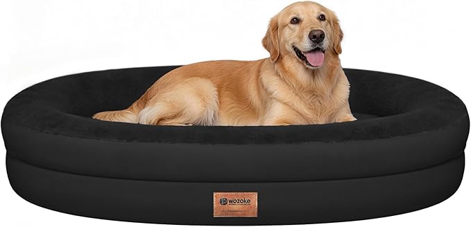 Orthopedic Dog Bed for Large Dogs, Waterproof Dog Bed for Large Size Dogs by Wozoke