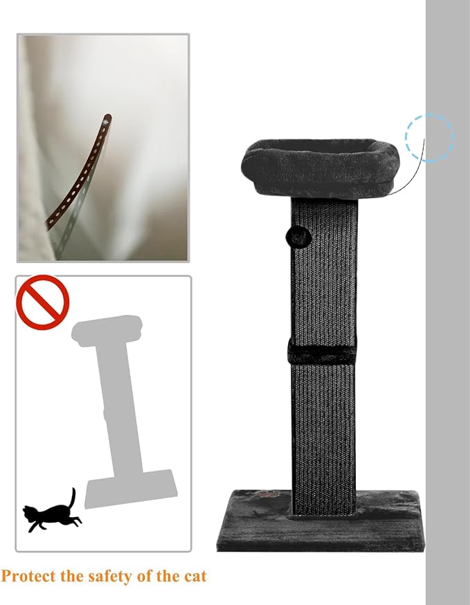 Karolpar 32" Cat Scratching Post - Image 7
