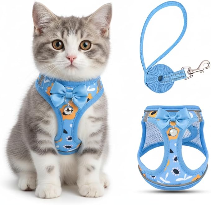 Cat Harness and Leash Escape Proof by SALFSE
