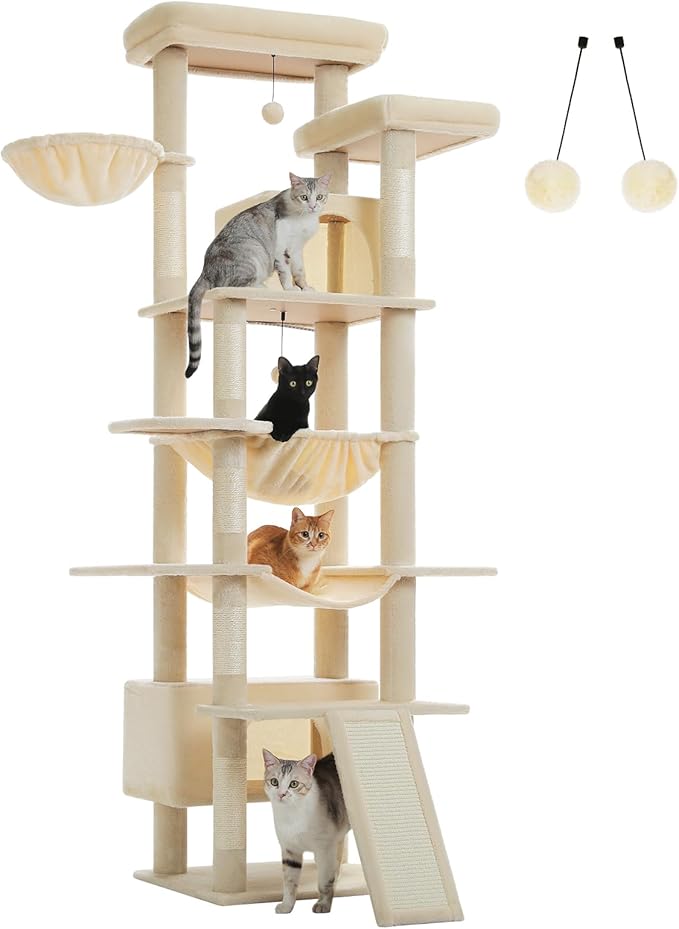 MUTTROS 81" Heavy Duty Cat Tree by MUTTROS