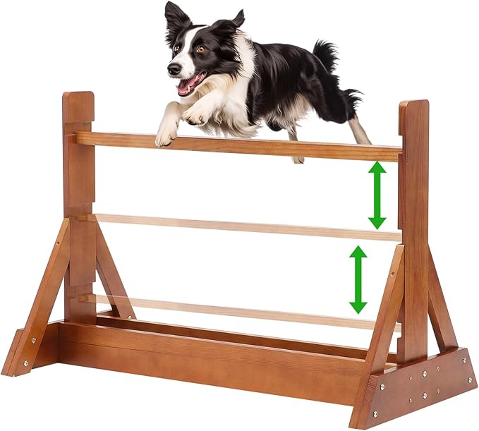 Leinuosen Wooden Dog Agility Jump by Leinuosen