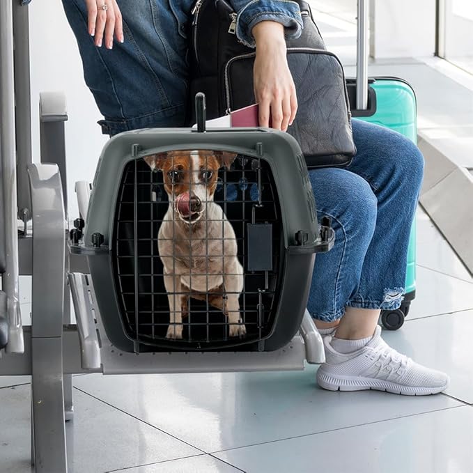 Petmate Pet Porter Dog Kennel 23", Dark Gray & Black, - Image 9