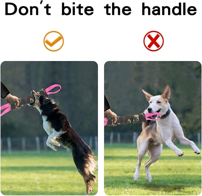 Storystore Dog Tug Toy Dog Training Bite Pillow Jute Bite Toy - Image 6