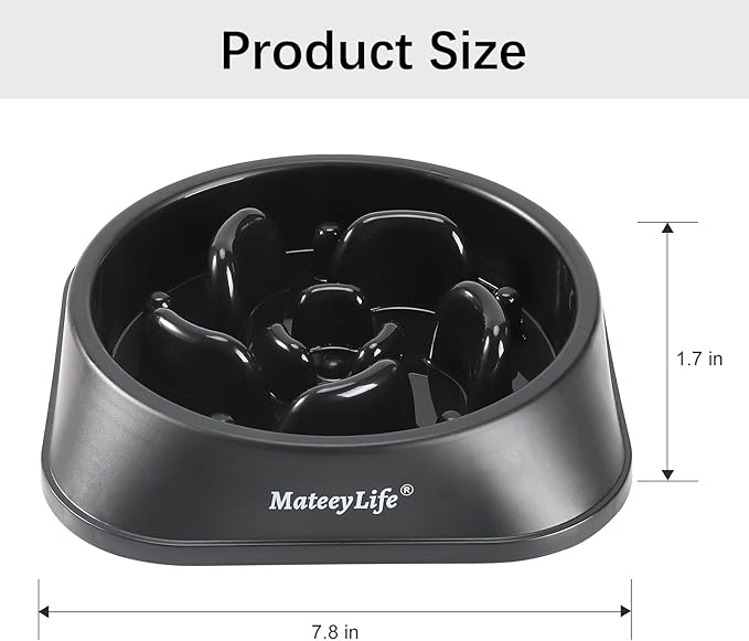 MateeyLife Slow Feeder Dog Bowls, Anti-Choking Puzzle Dog Food Bowls, Anti-Slip - Image 3