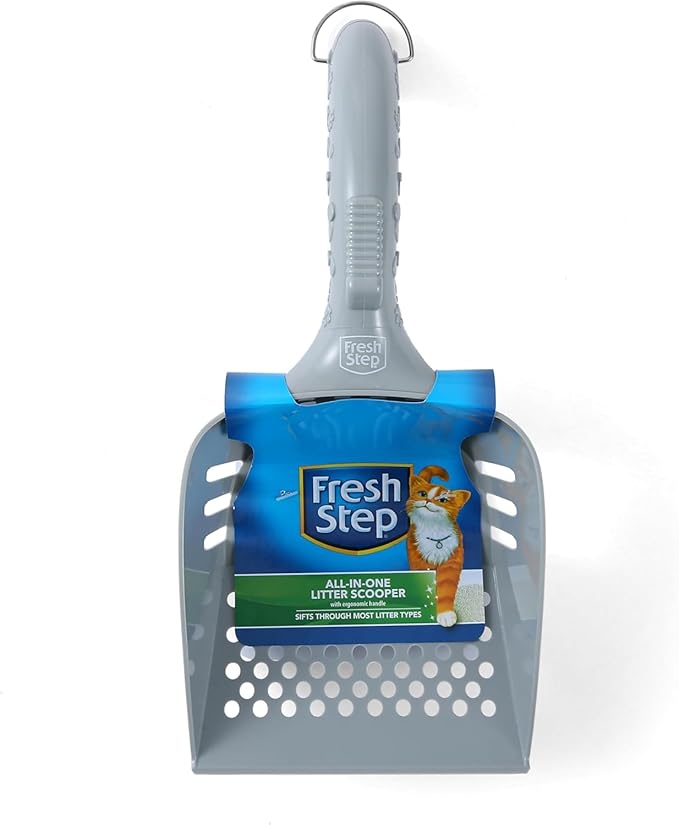 Fresh Step All in One Cat Litter Scoop, Deep Shovel - Image 2