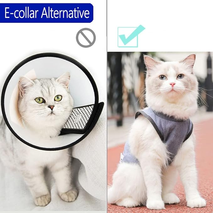 kzrfojy Cat Surgery Recovery Suit Cat Onesie - Image 6