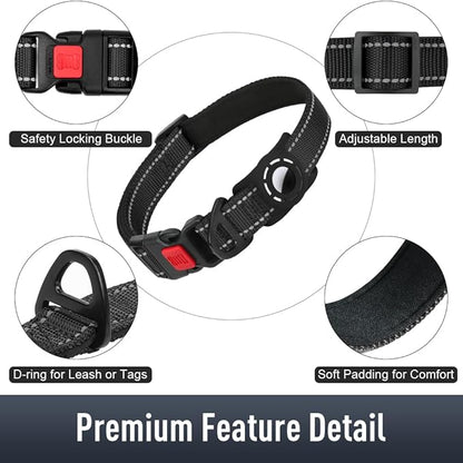AirTag Dog Collar with AirTag Holder Compatible - Image 5