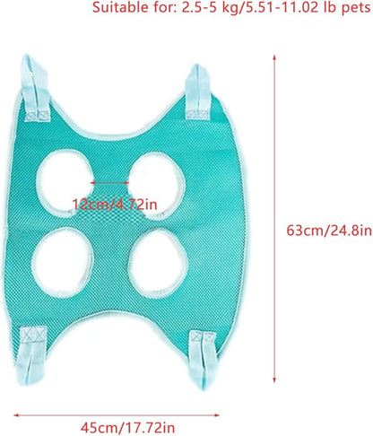Cat Grooming Hammock Breathable Hanging Harness Restraint Holder Helper - Image 2