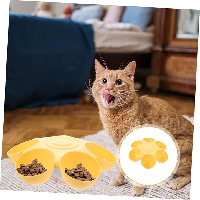 2pcs Flower Shape Pet Feeding Bowls - Image 4
