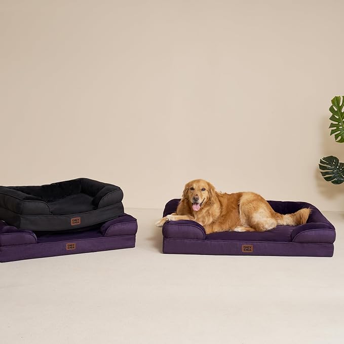 EHEYCIGA Orthopedic Dog Beds for Extra Large Dogs, Waterproof Memory Foam XL - Image 9
