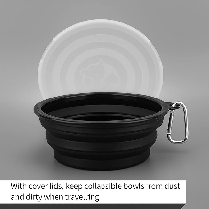 SLSON Dog Bowls Pet Collapsible Bowl - Image 3