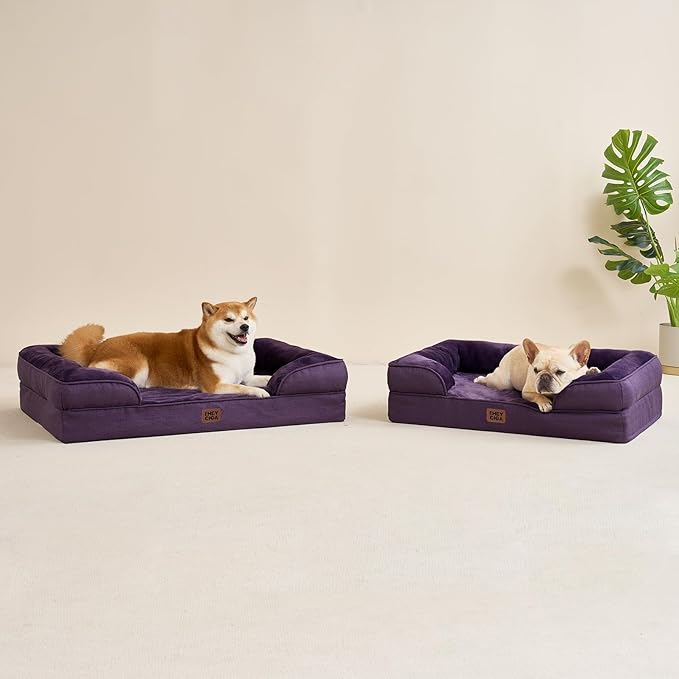 EHEYCIGA Orthopedic Dog Bed for Medium Dogs, Waterproof Memory Foam Medium Dog - Image 8