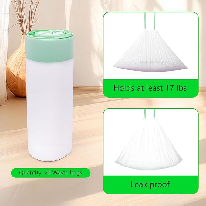 120 Count Pre-Seperated Automatic Cat Litter Bags Compatible - Image 4