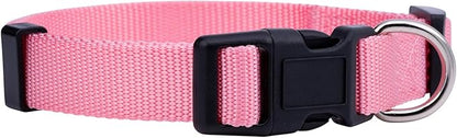 Native Pup Basic Nylon Dog Collar, Adjustable by NativePup