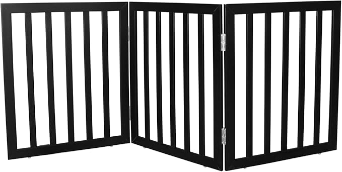 Dog Gate Indoor, Freestanding Dog Fence by SFJC