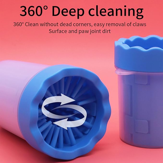 Dog Paw Cleaner, Pets Foot wash Cup-Pet Foot Cleaner - Image 6