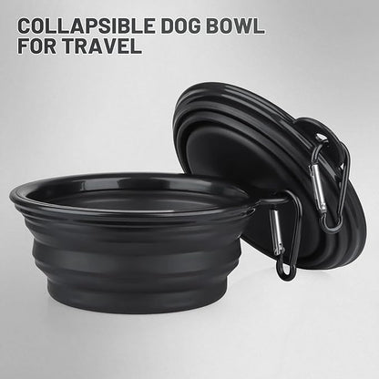 Dog Bowl Pet Collapsible Bowls, 2 Pack Collapsible Dog Water Bowls - Image 2