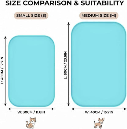 BLESWIN Non-Slip Silicone Dog Food Mat - Image 2