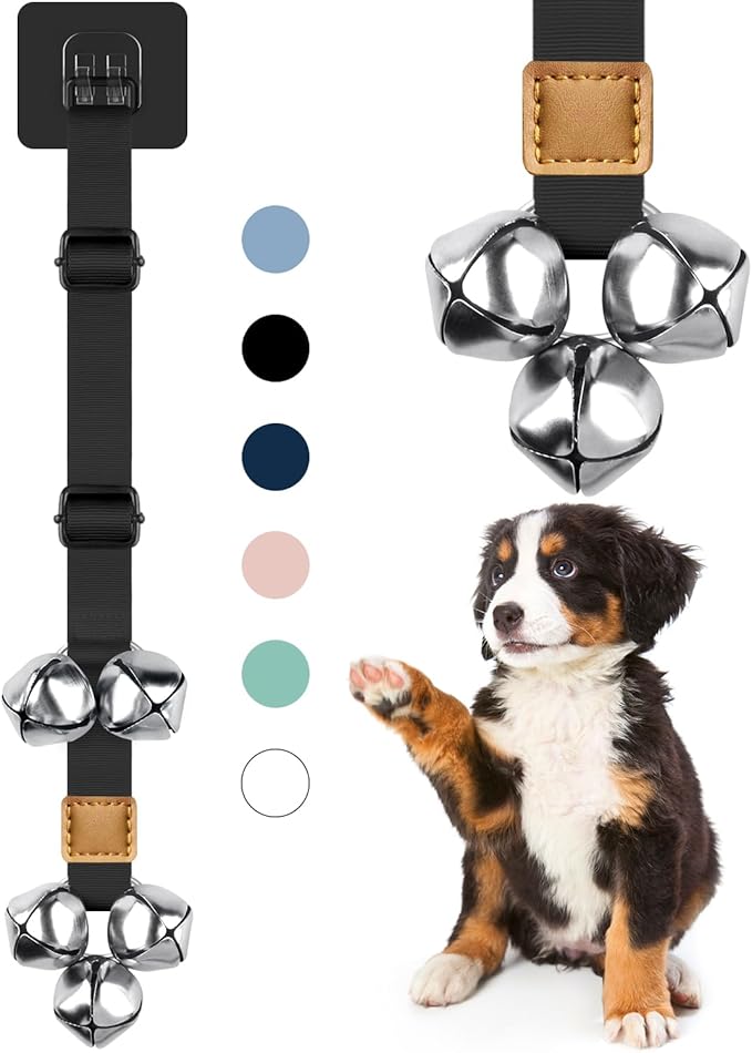 COOYOO Dog Doorbells, Adjustable Potty Training Dog Bells, Upgraded by COOYOO