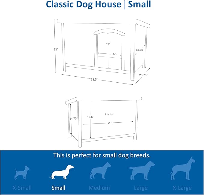 TRIXIE natura Classic Dog House - Image 3