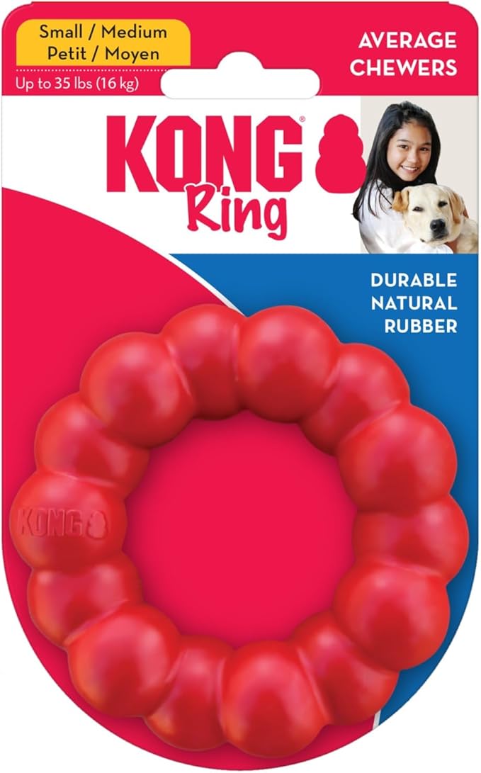 KONG Ring - Natural Rubber Ring Toy - Image 9