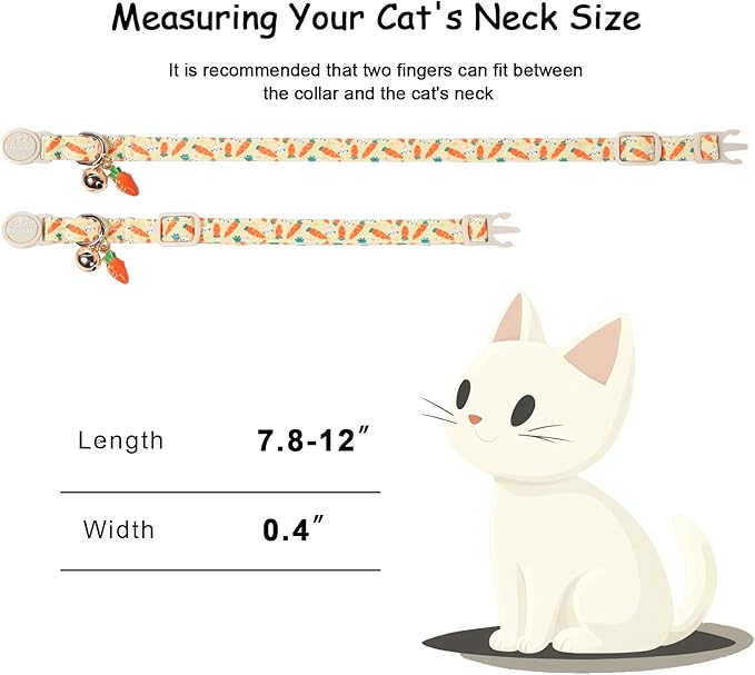 2 Pack Easter Cat Collars - Image 4