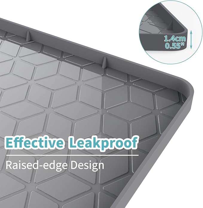 Cat Litter Mat, Silicone Cat Litter Box Mat - Image 3