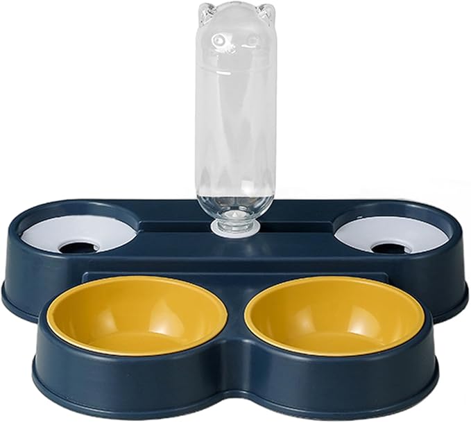 Dogs Bowl Automatic Cats Food 4 in 1 Pet Feeders by Unknown