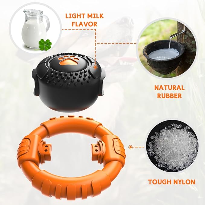 Dog Toys for Aggressive Chewers Large Medium Small Breed, Indestructible - Image 3