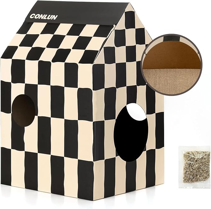Conlun Cardboard Cat House - Image 9