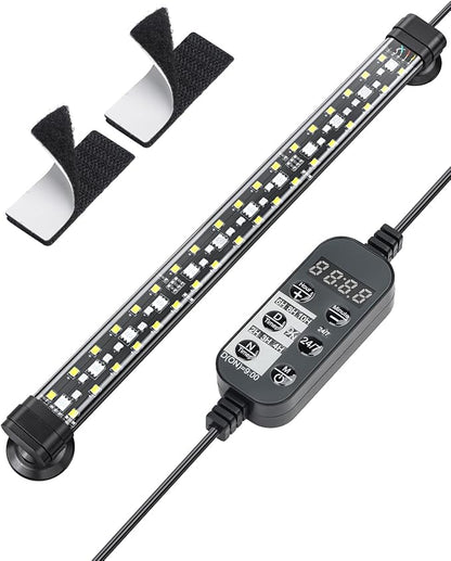 Pawfly 6.5 W Aquarium LED Light 12 Inch 24/7 Fish Tank Light by Pawfly