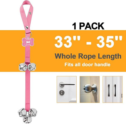 Dog Bells, Puppy Potty Training Bell Dog Doorbell Potty Train Dog Bell - Image 6