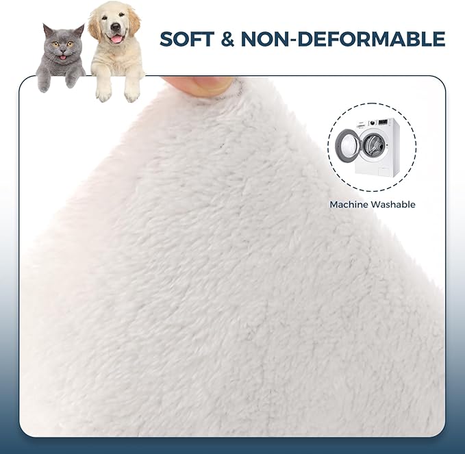 Admaison Cat Hammock for Cage Hanging Reversible 2Pack, Pet Hammock Bed - Image 5