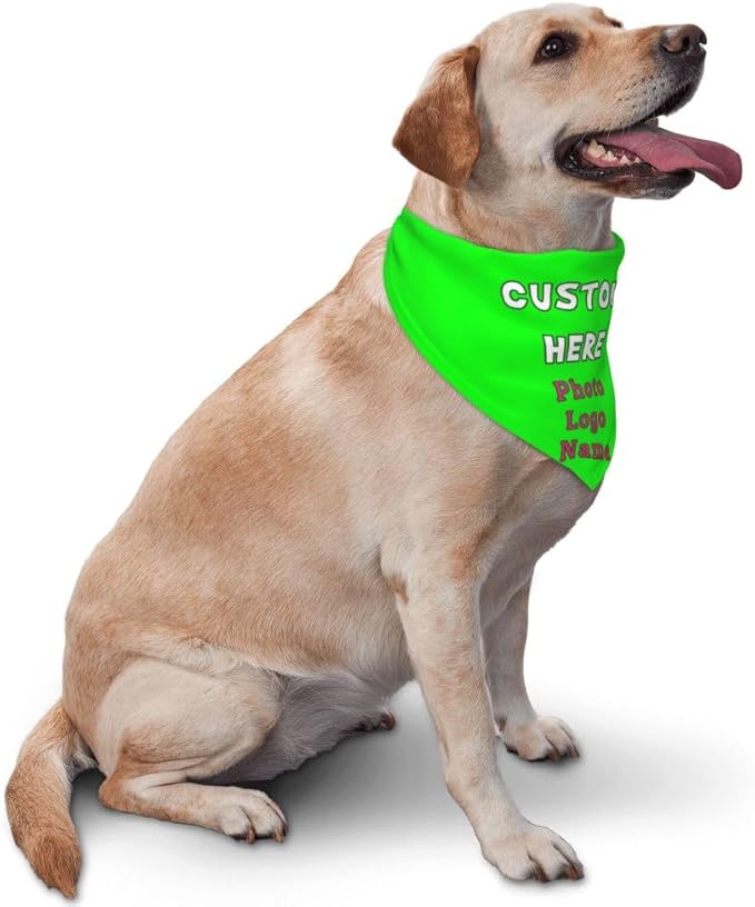 Personalized Dog Scarf Custom Pet Scarf - Image 2
