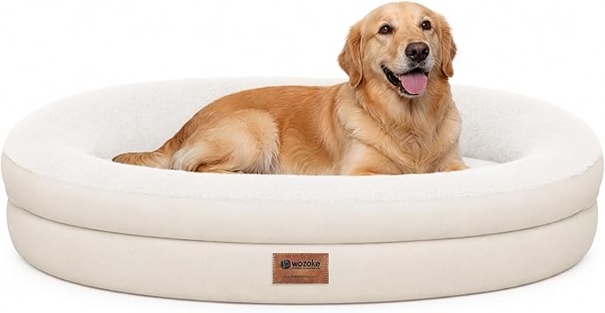 Orthopedic Dog Bed for Large Dogs, Waterproof Dog Bed for Large Size Dogs by Wozoke