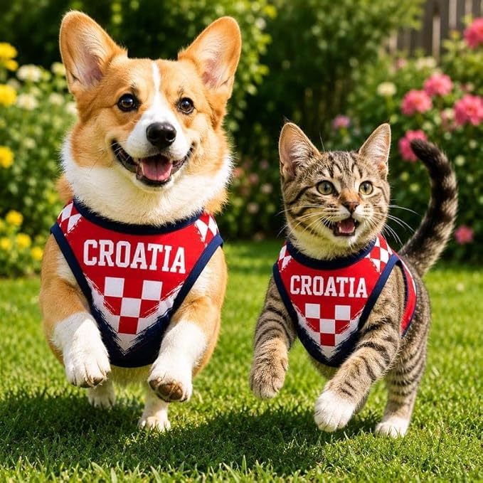 V-DECORPARKS Personalized Pet Soccer Jersey Custom Name Number Dog Cat Football - Image 6