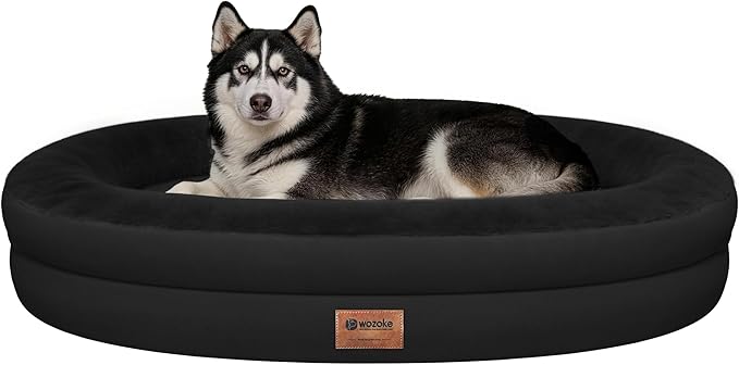 Orthopedic Dog Bed for Extra Large Dogs, XL Waterproof Dog Bed by Wozoke