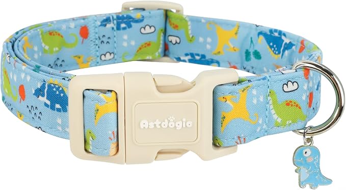 Dinosaur Dog Collar for Extra Small Dogs, Cute Puppy Collars by Unknown