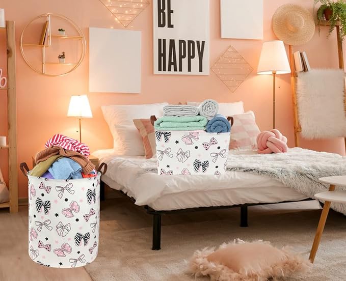 Essme Rectangular Pink Basket, Storage Box, Mother's Day Basket, Storage - Image 2