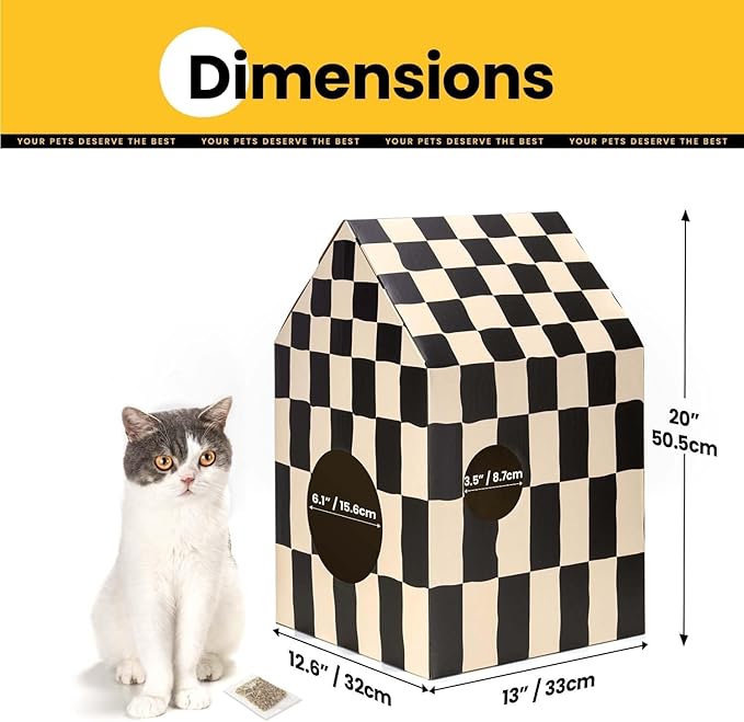 Conlun Cardboard Cat House - Image 5
