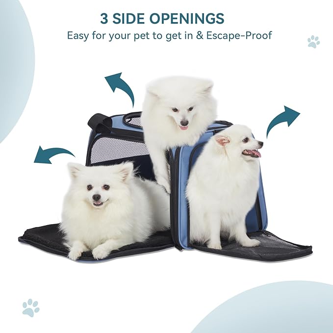 PETSFIT Dog Carrier for Small Dogs, Small Dogs Carrier Bag, Soft-Sided Pet - Image 3