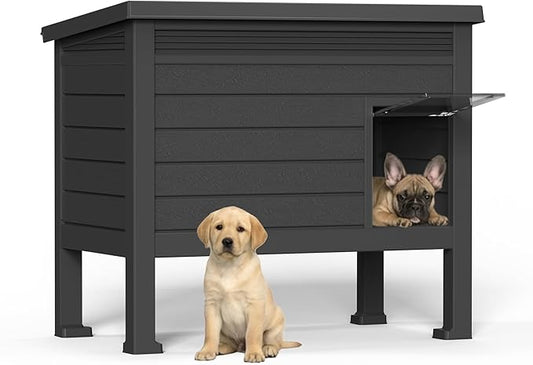 DRATO Indoor & Outdoor Resin Dog House by DRATOprovidesawarmandcozy