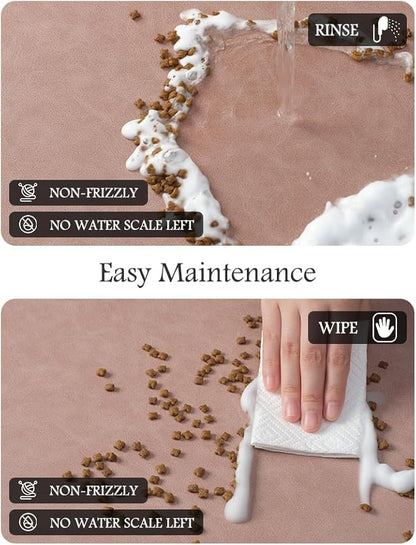 Pet Feeding Mat-Absorbent Dog Mat - Image 4