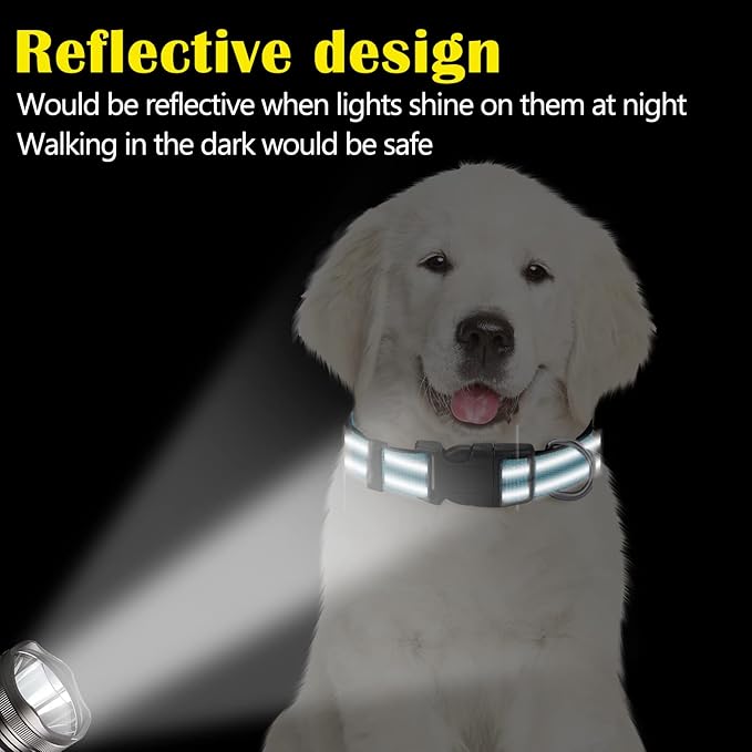 Sanwuta 12 Pcs Reflective Puppy Dog Collars Bulk - Image 5