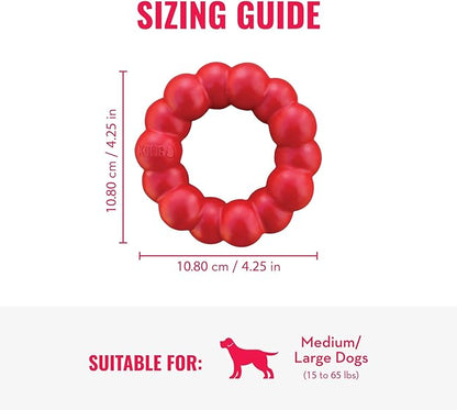KONG Ring - Natural Rubber Ring Toy - Image 4