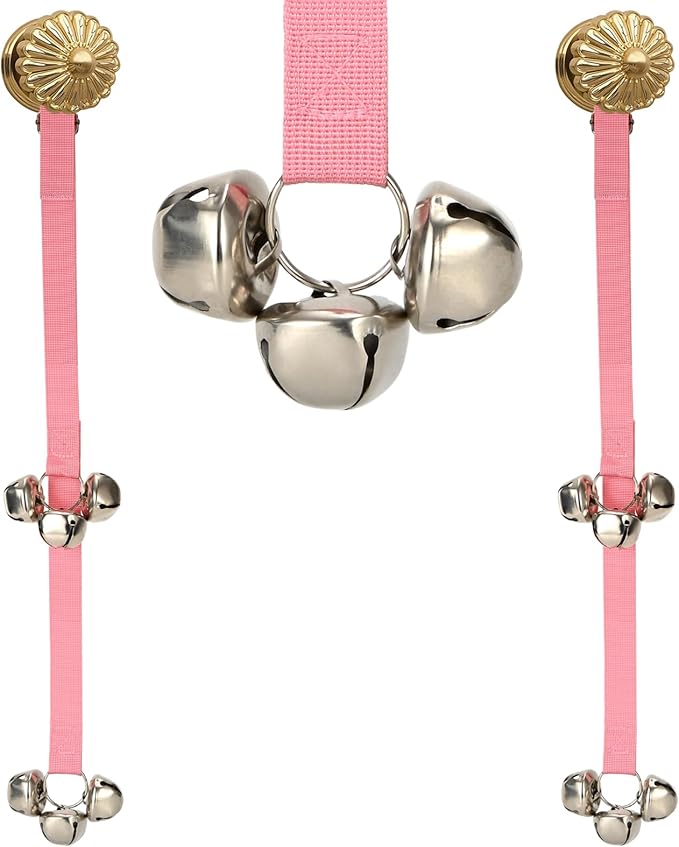 Luckyiren Dog Door Bell for Potty Training, Adjustable Length and Height - Image 2